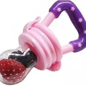 KINDAR CARE Baby's Silicone Feeding Bottle | Pink | Pack of 2 | 20 Ml