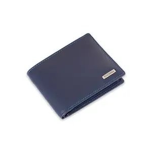 BAGMAN ™Blue Leather Wallet for Men (Casual, Blue 9)
