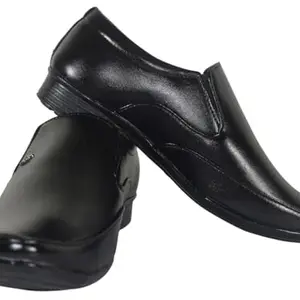 Men's Classic Black Formal Shoes | Elegant Office