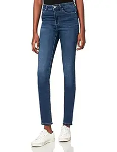 ONLY Womens 5 Pocket Heavy Wash Jeans