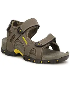 Bata Power Men's Velcro Sandal - OLIVE (10 UK) (8617609)