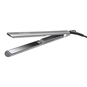Mr. Barber‎ MB-SXT Straits Xtreme, Super Smooth Titanium Plates, Professional Hair Straightener Flat Iron, Lifting & Voluminous Style (Black)