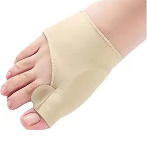 Digital Shoppy 1pair Comfortable Soft Bunion Protector Toe Straightener Silicone Toe Separator Corrector Thumb Feet Care Adjuster