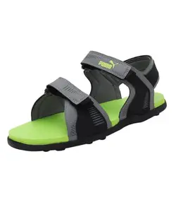 Puma Men's Croatia Quiet Shade-Limepunch Sandal-11 Kids UK (33982607)