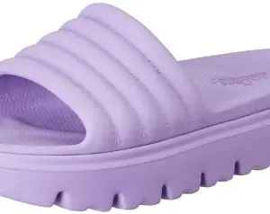 Skechers Womens Foamies Top-Level Lav Slipper - 6 Uk (9 Us) (111450), Purple