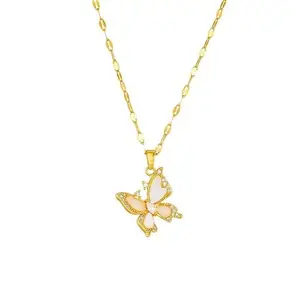 MYKI Opulent & Stylish Anti Tarnish Stainless Steel Necklace For Women & Girls