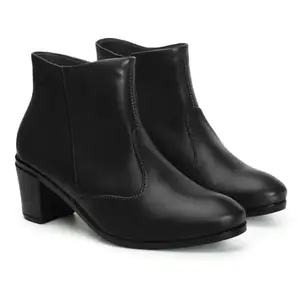 ELLE Women boots, Colour-Black, Size-UK 5