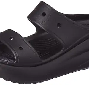Crocs Classic Black Sandal-(207670-001)-9 UK Men/ 10 UK Women (M10W12)