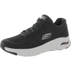 Skechers Mens Arch FIT - Charge Back Black/White Casual Shoe - 11 UK (232042)
