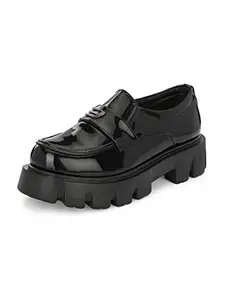 Eego Italy Slip On Chunky Shoes - WD_2_Patent_9 Black