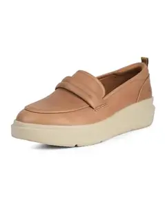 Hush Puppies Casual Wedge Heel Slipon Shoes for Women TAN