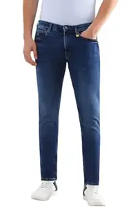 Allen Solly Men Blue Slim Fit Mid Wash Jeans