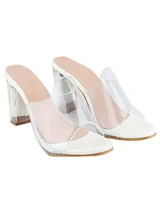 Shoetopia Women's Slip-On Sandal-EU39 /UK6