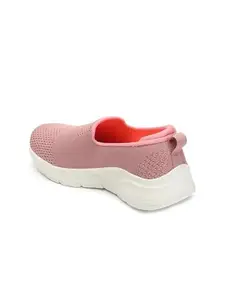 Carlton London Women Nude Comfortable Slip On Snakeer with Heels, for for Casual, Walking & Daily Use (39)