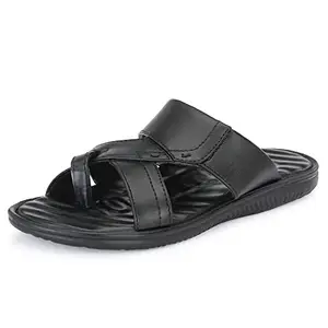 Centrino Black Sandal for Mens 8212-1