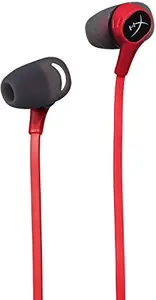 HyperX (Renewed) HyperX Cloud HX-HSCEB-RD Earbuds Gaming Headphones with Mic (Red)