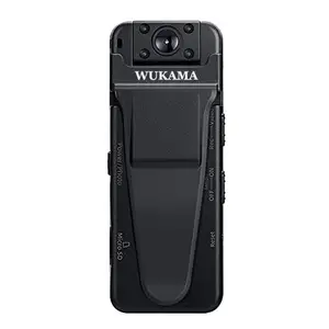 WiFi Pocket Camera DVR with 4 IR Cop Camera Night Vision Full HD 1080p with Pocket Clips, Wearable Body Camera