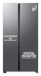 Samsung 653L WI-FI Enabled SmartThings Side By Side Inverter Refrigerator (RS76CG8103S9HL, Refined Inox) price in India.