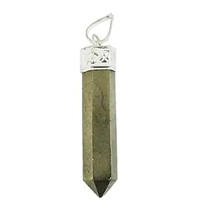 DEVAMA THE DIVINE Pyrite Stone Pendant