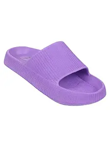 Carlton London Women's Sliders, Purple, 8