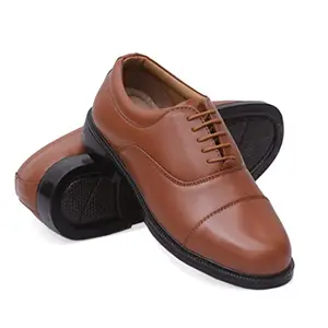 ICEBULL Leather JEF068 TAN Formal Shoes for Men (Numeric_12)