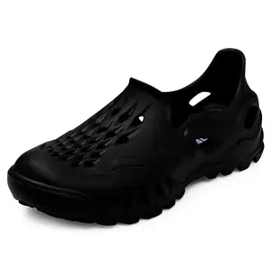 DOCTOR EXTRA SOFT Men Classic Slip On Clogs/Sandals/Shoes | Casual & Breathable| Comfortable | Lightweight| Stylish & Anti-Skid| Waterproof Rainy & Everyday Use Mules For Gents & D-528, Brown, 7