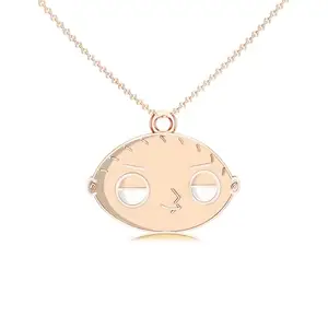 SILphony Stewie Rose Gold Locket Pendant 18k Hallmarked (Chain Not Included)