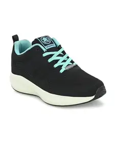 OFF LIMITS Women's STUSSYY W (Memory TECH), Running Shoes, Black/Aqua, 4 UK