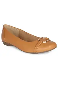 Allen Solly Women Brown Casual Ballerinas
