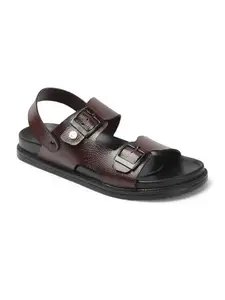 Carlton London Men Sandal,Brown,UK-9