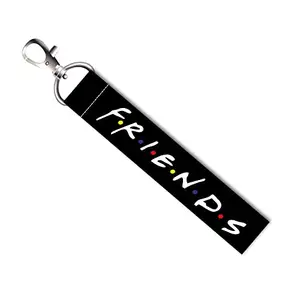 ISEE 360® Friends Quotes Lanyard Tag with Swivel Lobster for Gift Luggage Bags Backpack Laptop Bags L X H 5 X 0.8 INCH
