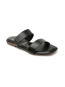 ELLE Women Sandal,Black,UK-4