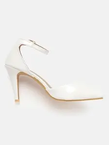 ELLE Women Sandal,White,UK-6