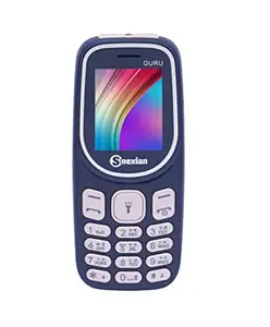 Snexian All-New Guru 107 Dual Sim |Keypad Mobile| with 1.8" Display | Voice Changer | Auto Call Recording | Long Lasting Battery | Wireless FM | Digital Camera | Feature Phone | Torch | Black price in India.