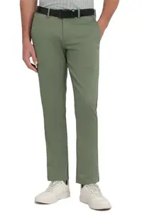 Allen Solly Men's Slim Casual Pants (ASTFSSRFW15364_Green