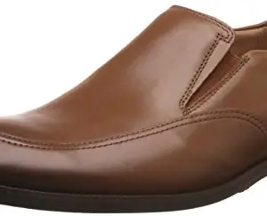 Clarks Men's Broyd Step Tan Leather Clogs and Mules - 10 UK/India (44 EU)