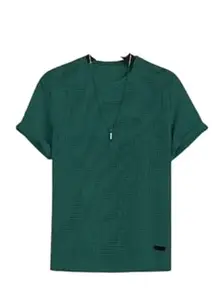 Men Trendy Stripes Half Sleeves Comfortable, Breathable, Lightweight, Skin Friendly T-Shirt