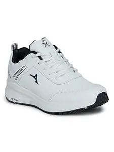 ABROS Men's ASSG1186 ASSG1186 Sports Shoes -White/Navy -8UK