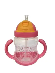 NIRVA WITH DEVICE OF WOMEN PICTURE Beautiful Design and Attractive Color 280 mL Baby Fedding Bottle (Pink)