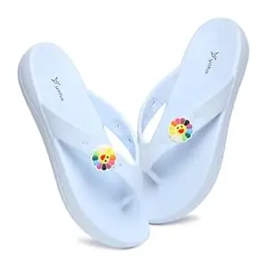 YOHO Women Slippers Drizzle Nova, Soft and Lightweight Flipflop Footwear for Woman with Charms, Home Wear Bathroom Chappal for ladies