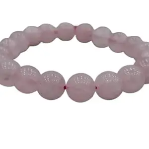 Rose Quartz Healing Bracelet for Women & Men | Natural Crystal Stone for Love, Emotional Balance & Stress Relief