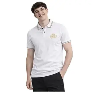 5 BOSS D Mens Cotton Polo T-Shirt | Smart Fit Polo with Embroidered Logo | Casual & Sports Wear Polo T-Shirt for Men