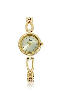 Titan Karishma Analog Champagne Dial Women's Watch NL2601YM02/NN2601YM02/NP2601YM02