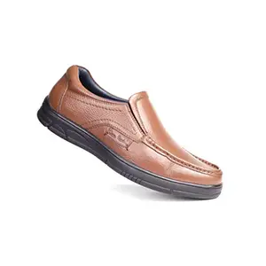 Pierre Cardin Men's Tan Leather Formal Shoes -(PC 9023 Tan)(8UK/India)(42EU)