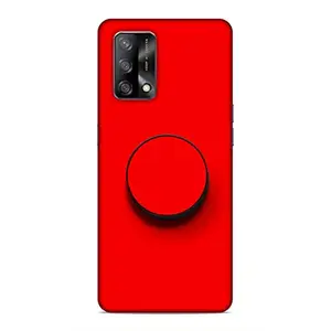Screaming Ranngers Screaming Ranngers Designer Printed Hard Matt Finish Mobile Case Back Cover with Mobile Holder for Oppo F19 (Red)