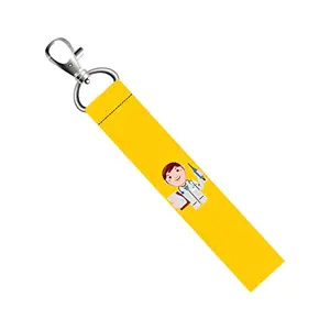 ISEE 360® Cute Doctor Lanyard Bag Tag with Swivel Lobster for Gift Luggage Bags Backpack Laptop Bags Students Professional L X H 5 X 0.8 INCH