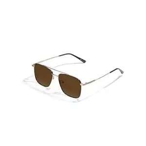 Sam & Marshall SAM AND MARSHALL VEIN Sunglass I 400% UV Protection I Metal Sunglass I Square Sunglass I Double Bar I Unisex