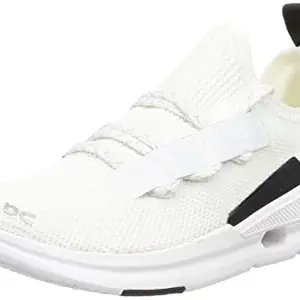 ON Cloudeasy Women's Running Shoes, Undyed-White Black, 4.5