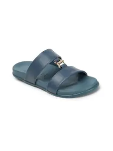 ELLE Slider Sandal, Colour-Navy Blue,Size-UK 3