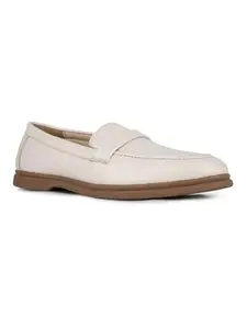 Inc.5 Womens Beige Solid Round Toe Moccasin
